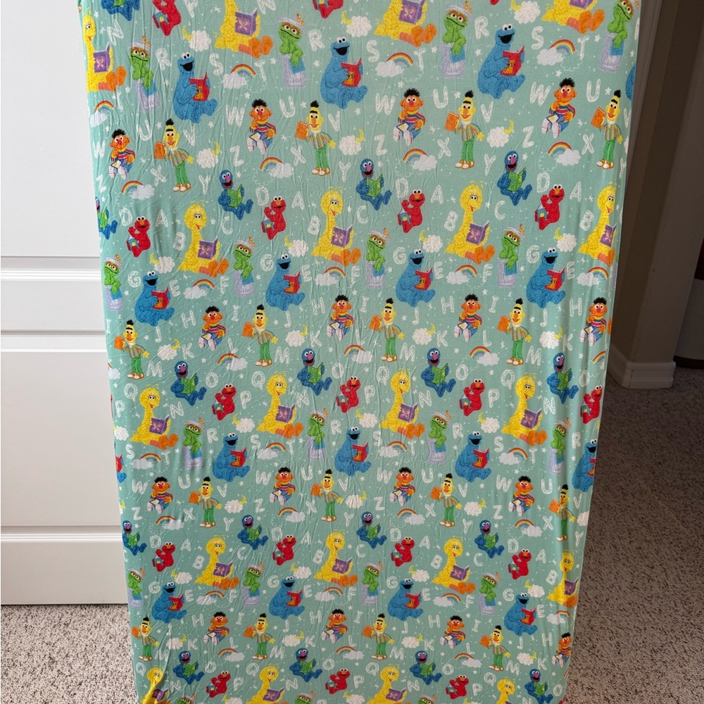 Little Sleepies Sesame Street crib sheet